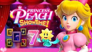  Princess Peach Showtime! - Boss Challenges Gameplay Walkthrough 100% (4k) 