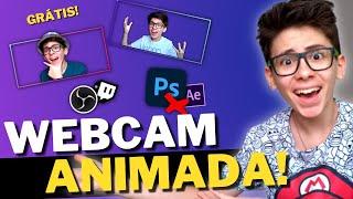 BORDA DE WEBCAM ANIMADA GRÁTIS!