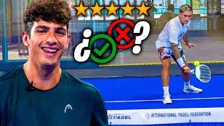 ARTURO COELLO pone nota a DELANTERO09 jugando al PADEL *Cambio Físico*