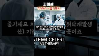 파미셀, 세포 7종 확대! CDMO 사업 본격화 선언/#파미셀 #CDMO #세포치료제 #줄기세포 #중간엽줄기세포#재생의료 #바이오주 #첨단바이오 #한입컷 #주식쇼츠#위탁개발생산