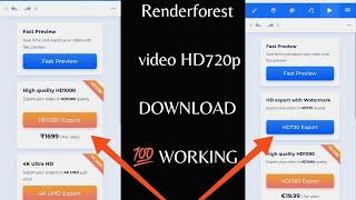 renderforest intro HD 720p  free export  working connect onlly (-auto select-) vpn