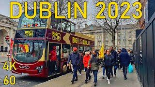 [4K CYCLE] DUBLIN CITY CENTRE 4K CYCLING TOUR 2023 IRELAND