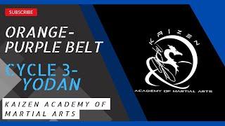 ORANGE-PURPLE YODAN / Kaizen Academy of Martial Arts