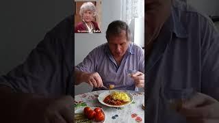 #shorts -мукбанг пюре и мясо
