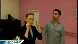 Marlee Matlin Access Hollywood DWTS Rehearsal