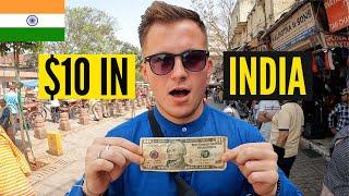 Crazy $10 Challenge in Delhi, India 