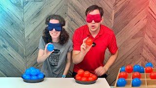 Blindfolded Tic-Tac-Toe Tournament Challenge! Nathan VS Bri!