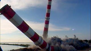 Power Plant Demolition Compilation