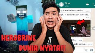 JANGAN MAIN MINECRAFT JAM 3 PAGI HEROBRINE MUNCUL! CHAT HISTORY SERAM