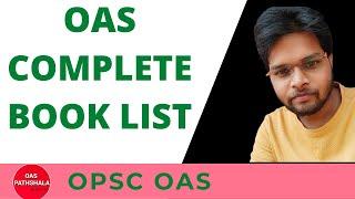 OAS BOOK LIST | OPSC OAS 2021 | OCS PRELIM ANS MAINS COMPLETE BOOK LIST | #jibansir #OASPATHSHALA