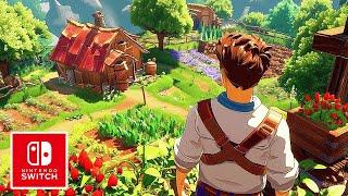 TOP 15 New Cozy Farming on Nintendo Switch 2024 & 2025