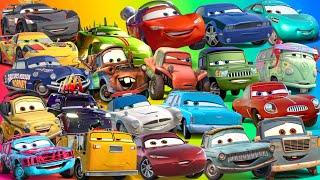 Looking For Disney Pixar Cars Lightning McQueen, Sir Miles Axlerod, Mack, Komodo, Smokey