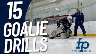 S4:E30 SEASON FINALE | 15 GOALIE CREASE MOVEMENT DRILLS