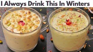 2 New & Healthy Masala Milk Recipes for Cold & Cough | Healthy Masala Milk Recipes