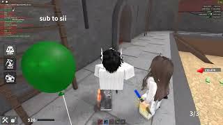 getting destroyed by god aimer with 11k kills in roblox kat....