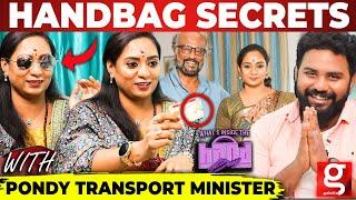 ஒரு Minister Hand Bag-ல இதெல்லாம் இருக்குமா?ஓ இது அதுக்காகவாChandira  Priyanga Transport Minister