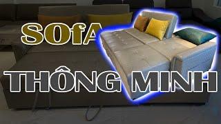 Ghế Sofa giường HYG 338 Quá tiện dụng I Nội thất Hoàng Yến