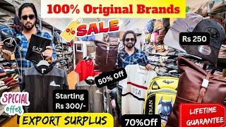 Original Branded Export Surplus Mumbai | Cheapest Wholesale & Retail Shop | Upto 80% Discount