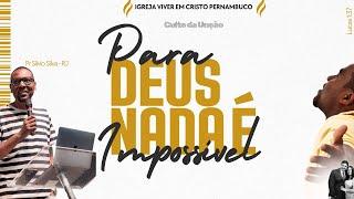 CULTO DA UNÇÃO