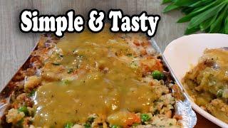 Easiest Casserole Dinner Recipe made in 15 minutes!