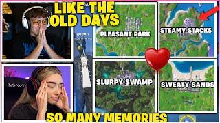 CLIX & SOMMERSET FLIRTS While Revisiting Their OG POI in FORTNITE Remix! (Fortnite Moments)