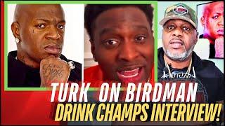 Turk RESPOND to Birdman About FAKE JEWLERY! Drink Champs Interview Did Turk Make HotBoy Go Platinum?