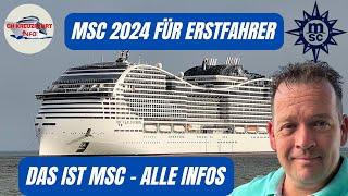 MSC Cruises 2024 - Informationen für Erstfahrer