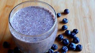 Easy & Simple Blueberry Breakfast Smoothie Recipe | The Sweetest Journey