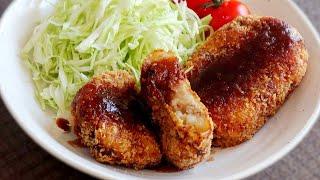 Korokke Recipe. (Japanese Croquettes, Potatoes & Meat) Croquette sauce (Tonkatsu sauce)コロッケのレシピ(作り方)