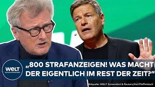 BELEIDIGUNG: "800 Strafanzeigen! Ich kann das gar nicht fassen!" Braucht Habeck ein dickeres Fell?