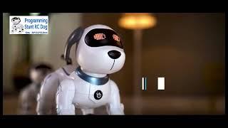 Programming Stunt RC Dog Robot Best Friend Smart Pet Children Gift