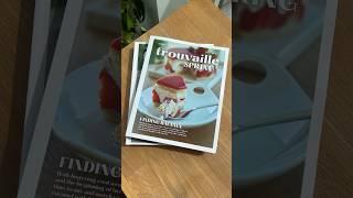 The HARDCOVER version of my Spring Trouvaille pastry magazine is now available!  ‍