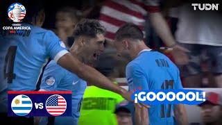 ¡GOL POLÉMICO! Uruguay marca de cabeza | Estados Unidos 0-1 Uruguay | Copa América 2024 - J3 | TUDN