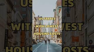 [#Shorts #lowestprice #housingcost]Most affordable states for homebuyers in the United States