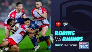 Highlights | Hull KR v Leeds Rhinos | 2024 Betfred Super League, Round 27