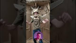Пушки, клинки, броня из картона - красота от мастера из Японии #shorts