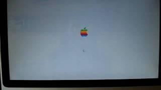 Classic Apple logo in Boot Screen