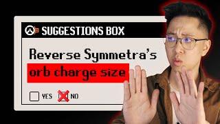 What if Symmetra's orb gets SMALLER? | OW2 Suggestions Box #6