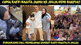 DETIK2 PENGUNJUNG MALL FULL MEMBLUDAK SAMBUT RAFFI NAGITA DI JOGJA, LAGI2 SIKAP RAFFI INI JD SOROTAN