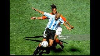 Juan Sebastián Verón vs Netherlands. 1998 World Cup. All touches & actions