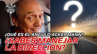 ¿Sabes manejar la DIRECCIÓN de tu coche? ¿Qué es el ángulo ACKERMANN?