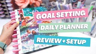 Daily Goal Setting Planner Review & Planner Setup [The Daily Grind Planner]