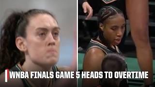 BREANNA STEWART SENDS WNBA FINALS GAME 5 TO OT WITH CLUTCH FTS  | WNBA on ESPN