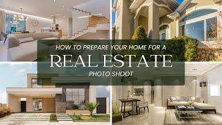 How to prepare your home for a photo shoot