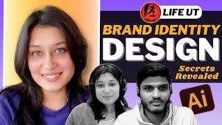 How to design a Brand Identity | Ft. Simran Arora | Life UT #brandidentitydesign #brandidentity