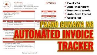 How to Create an Automated Invoice Tracker |  TAGALOG EXCEL VBA