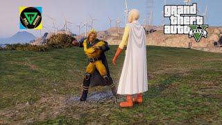 GTA5 - SAITAMA(ONE PUNCH MAN) VS SENTRY(MARVEL)#gtavmods#sentry#saitama#onepunchmanvs#marvelvsanime