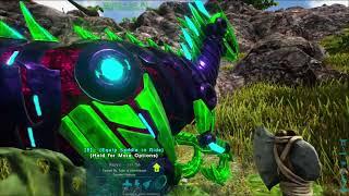 Ark survival evolved 100 days S+ day 35 38 got raptors and dilos and more but its time to farm