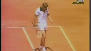 INTERNAZIONALI D'ITALIA 1978 - FINALE BORG - PANATTA