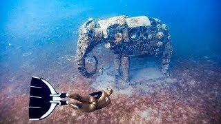 The deepest man in the world freediving in Dahab